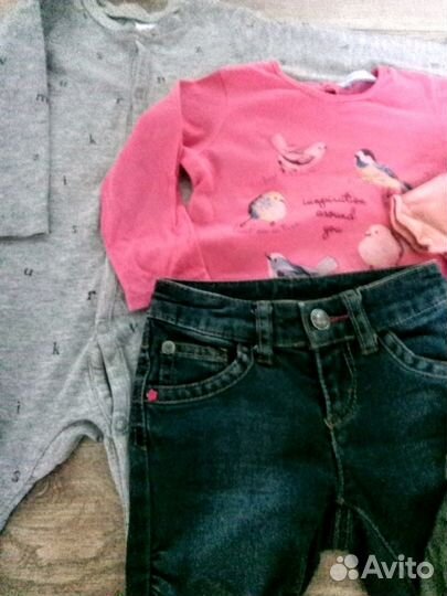 Пакет вещей на девочку 9 - 18 месяцев