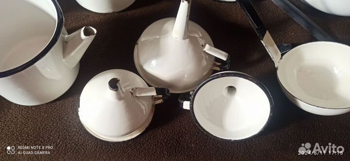 Эмалированная посуда СССР