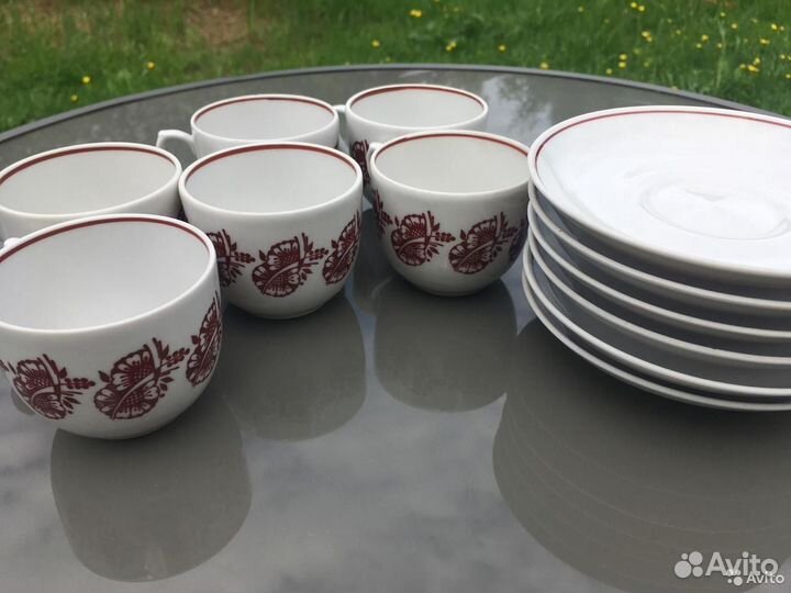 Фарфоровый сервиз Ватутинки