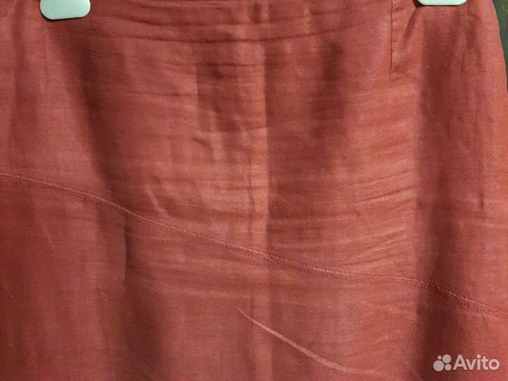 Юбка лен