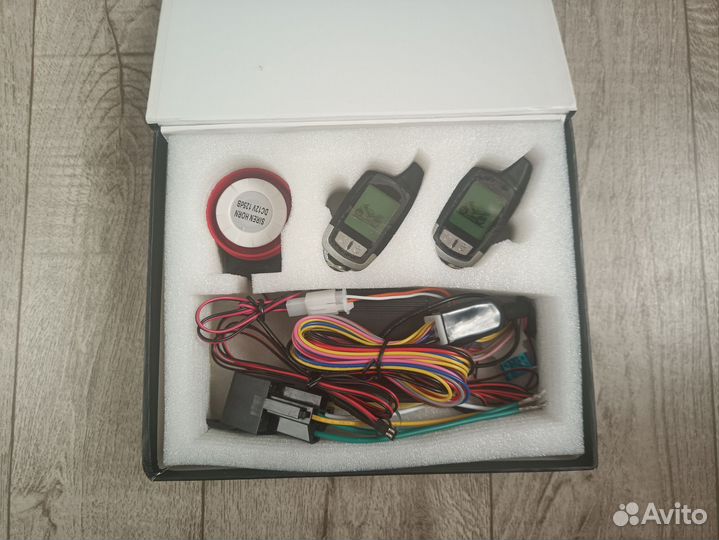 Сигнализация на мотоцикл