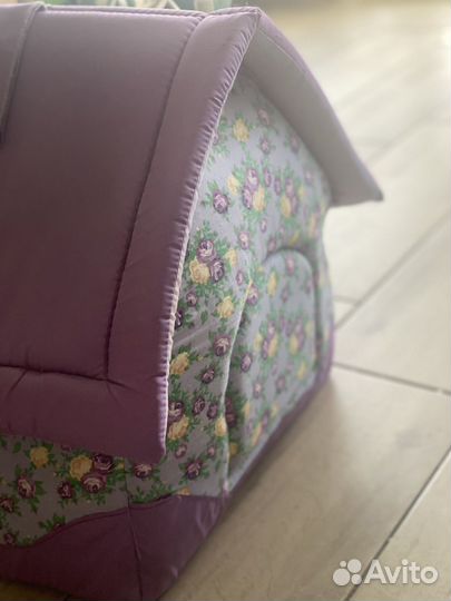 Мягкий домик для собаки