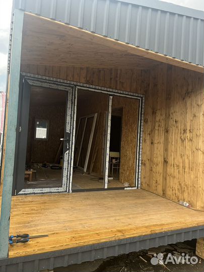 Каркасные дома, модульный дом, бытовки