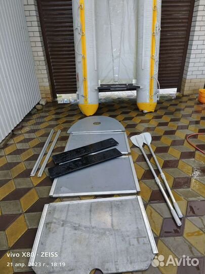 Лодка +мотор 9.9 (4такта)