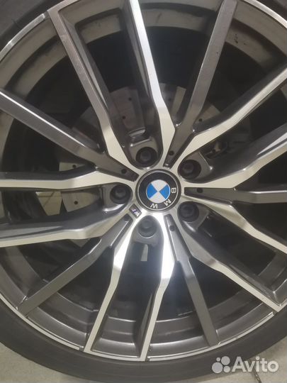 Комплект дисков с резиной зима BMW X5 5*120