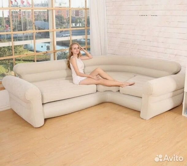 Угловой диван corner sofa надувной