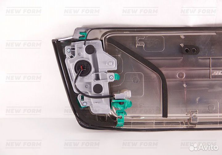 Накладка под номер черная Lexus LX 570