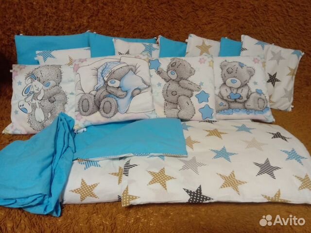 Бортики в детскую кроватку