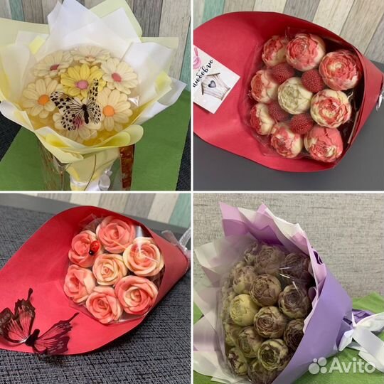 Шоколадные букеты