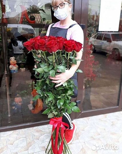 Высокие розы Гигантские Розы 150 160 170 180 190см