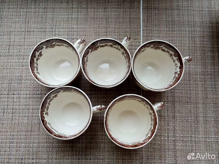 Чашка блюдце тарелка Palissy Англия винтаж