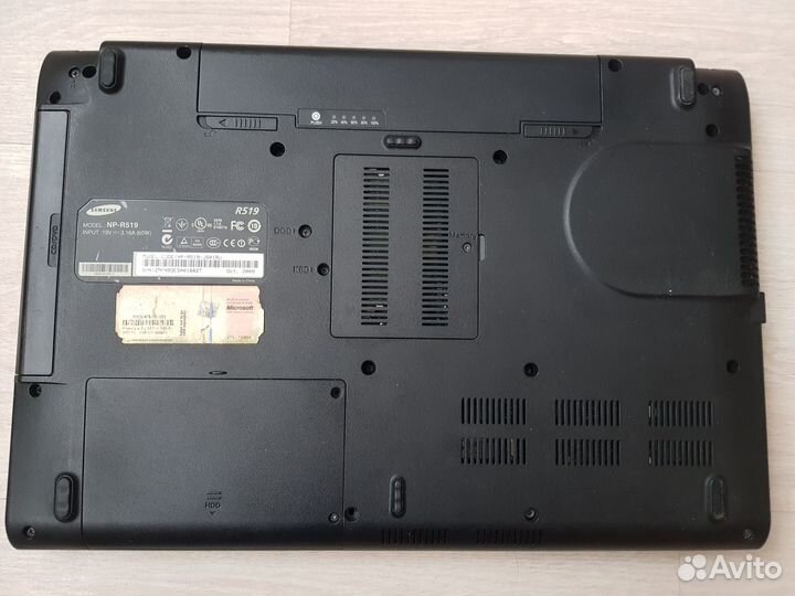 Ноутбук samsung R 519