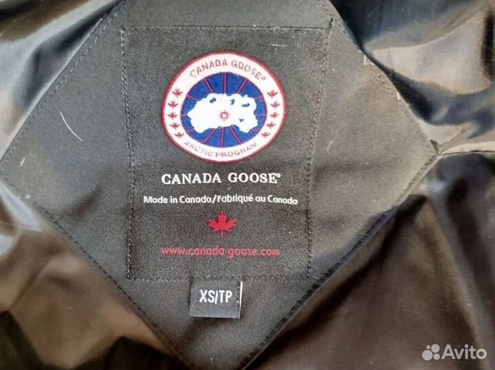 Пуховик зим Canada goose arktik натуральный пух XS