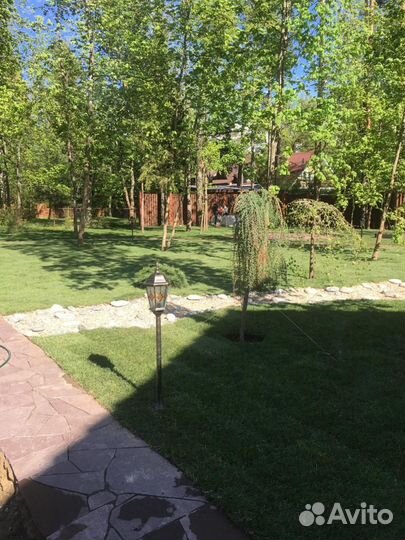 Укладка рулонного газона