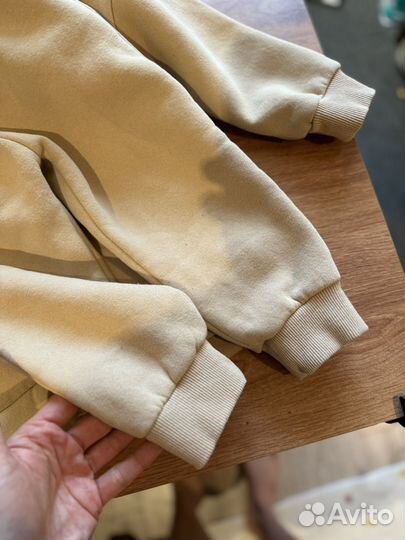 Костюм флисовый бежевый 92