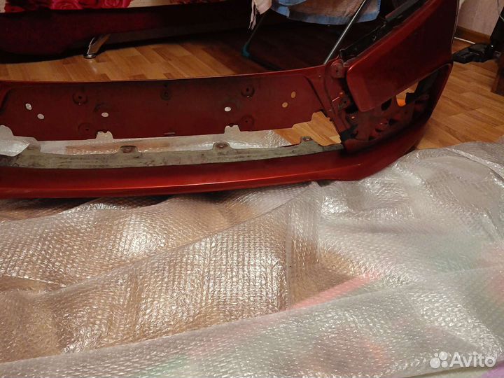 Бампер передний vesta сердолик