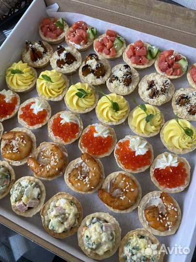 Фуршет кейтеринг гастробоксы