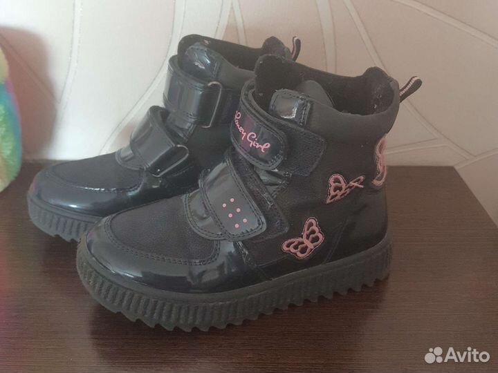 Ботинки для девочки на весну,26 размер