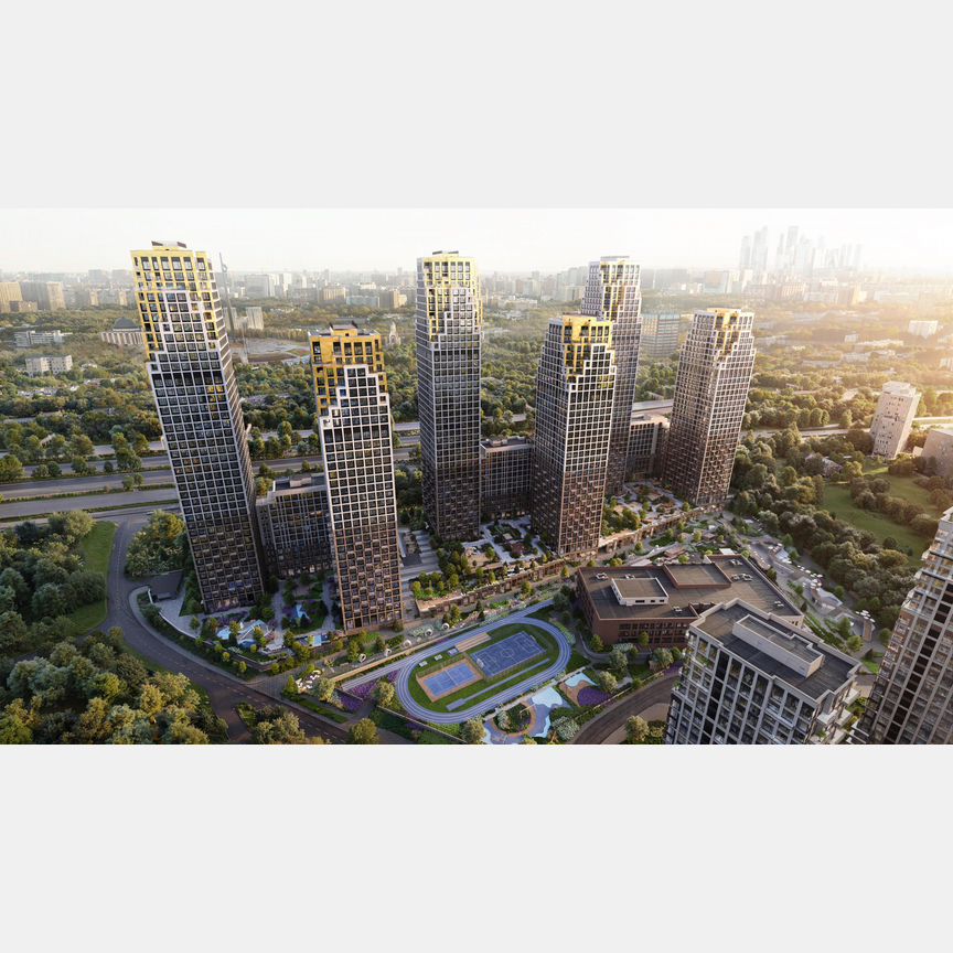 1-к. квартира, 50,2 м², 6/32 эт.