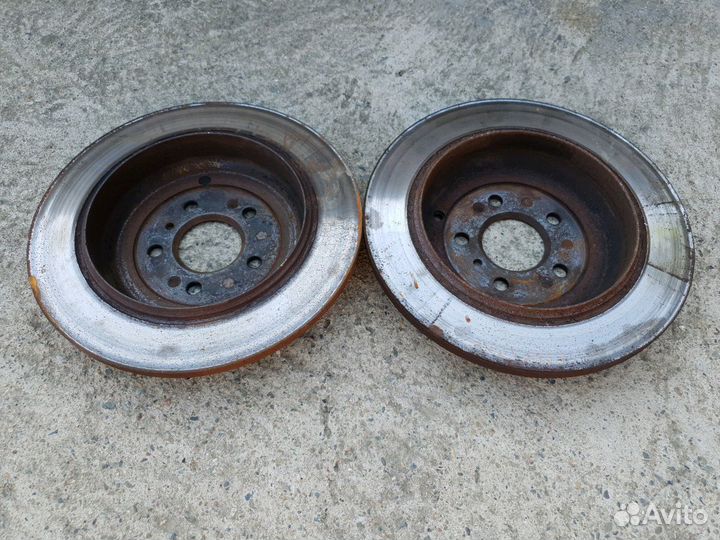 Диск тормозной задний комплект для Mercedes W164