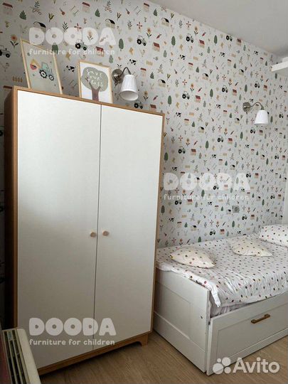 Шкаф детский Tofu без ящиков разивающая мебель