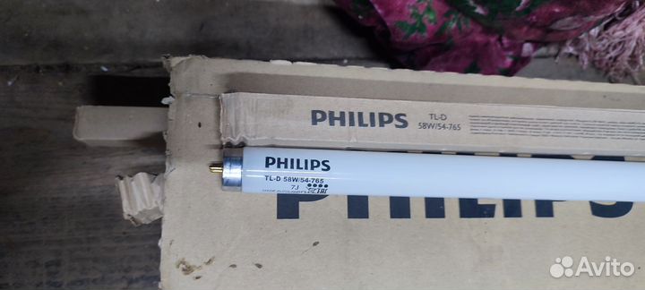 Люминесцентные лампы philips