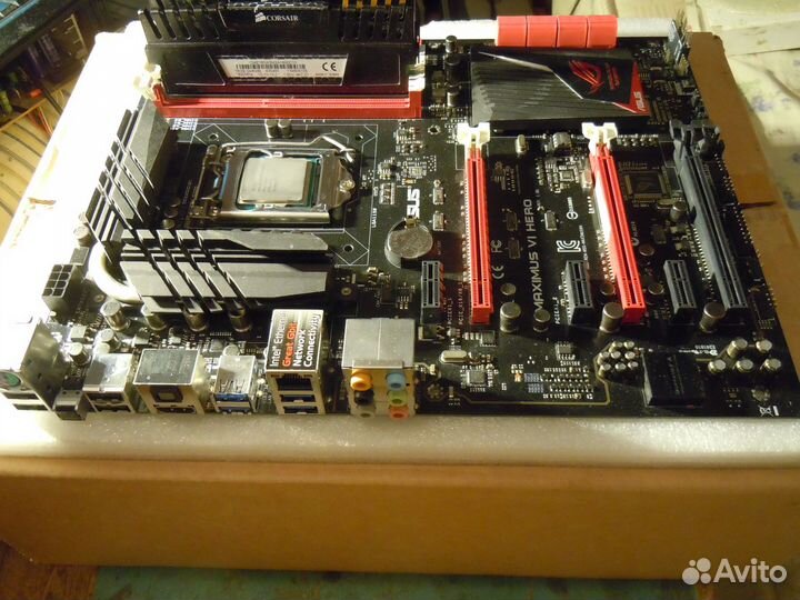 Asus maximus VI Hero+Intel core I7-4770+corsair 16