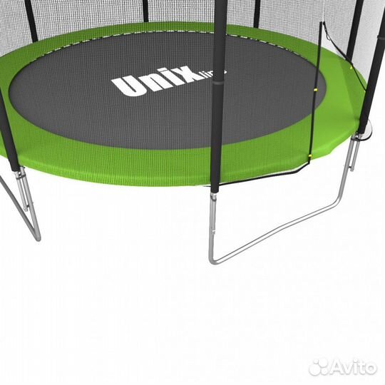 Батут unix line Simple 10 ft Green outside