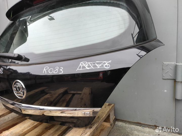 Крышка багажника со спойлером OPC Line Astra H 5Д