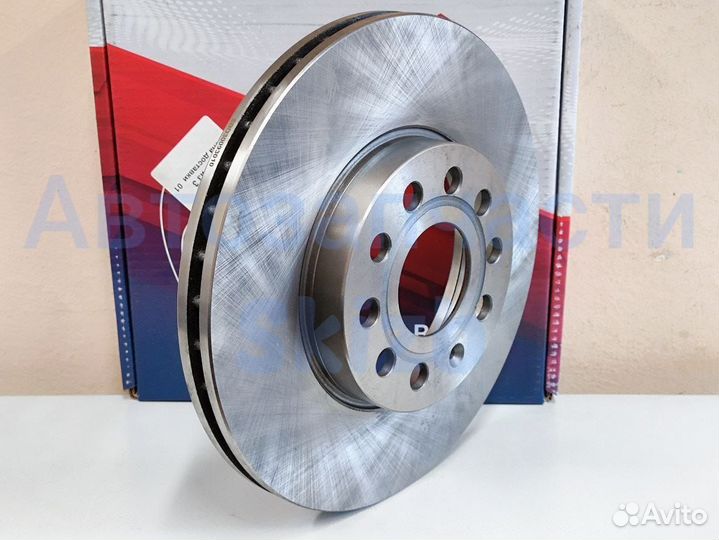 Диск тормозной перед Octavia А5,A7 Caddy III 04