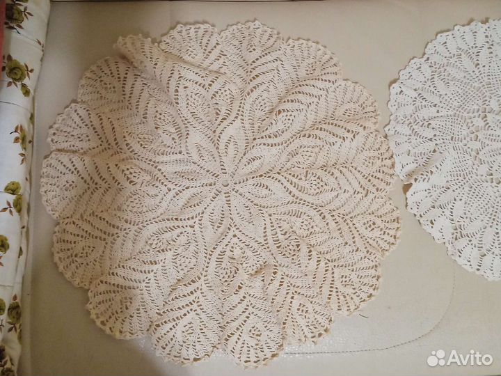 Салфетки вязаные крючком