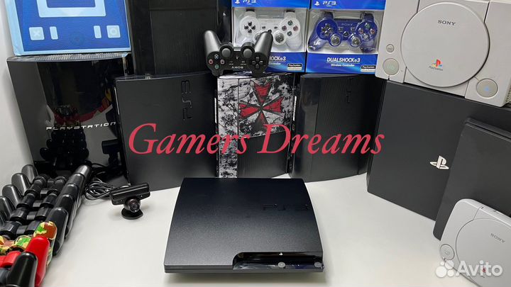 Sony playstation 3 slim, super slim + игры