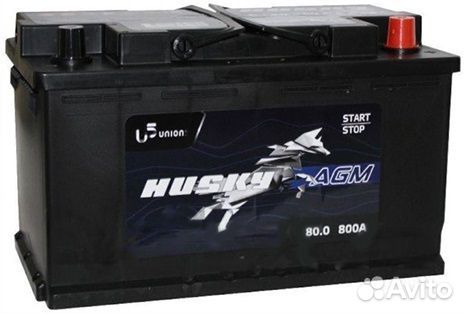 Husky AGM 6CT- 80 аккумулятор