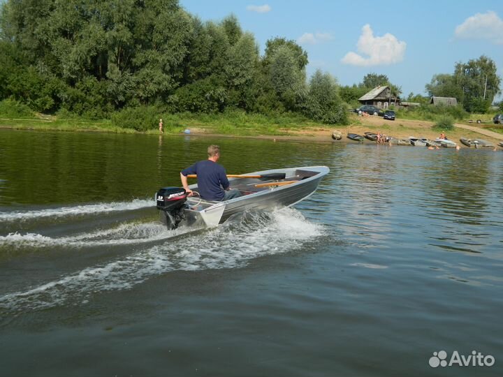Wyatboat 390У новая алюминиевая моторная лодка