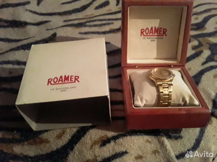 Часы швейцарские Roamer винтаж