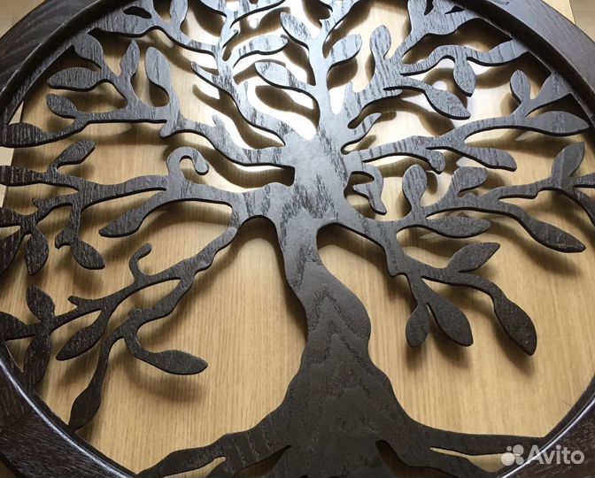 Панно на стену. Ясень. Не бу