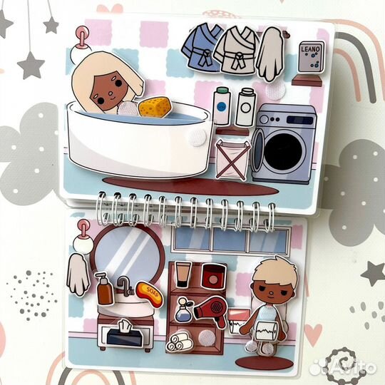 Тока бока игра на липучках