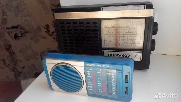 Радиоприёмник транзистор гиала 407+вега+соло+ bodi