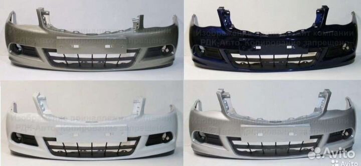 Бампер передний Nissan Almera G15 все цвета