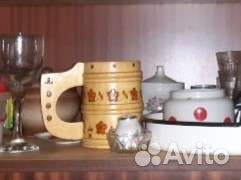 Хрустальная ваза кружка пивная чашки горшочек саха