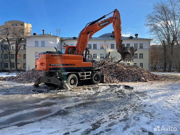 Экскаватор. Аренда экскаватора полноповоротного