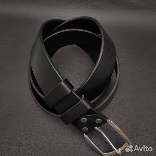 Мужской кожаный Ремень ручной работы