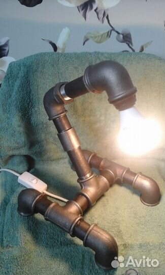 Настольная лампа в стиле Лофт