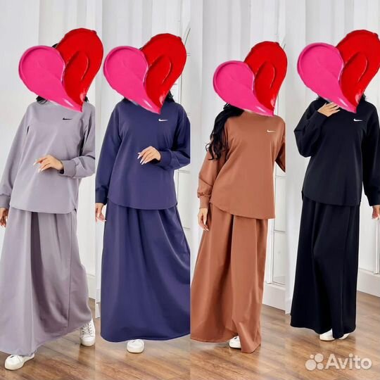 Костюм ткань турецкая двухнитка