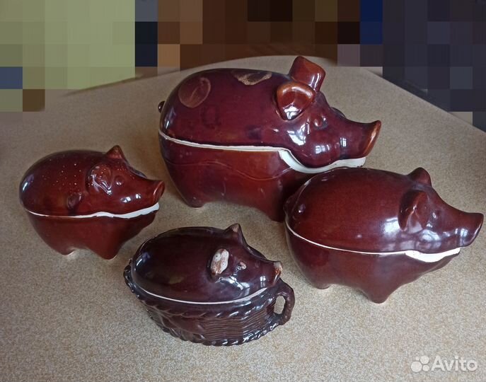 Глиняные горшки 