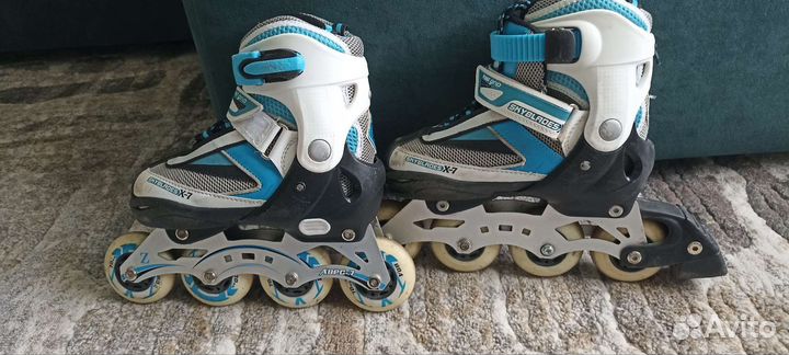 Роликовые коньки детские раздвижные