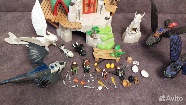 Playmobil как приручить дракона