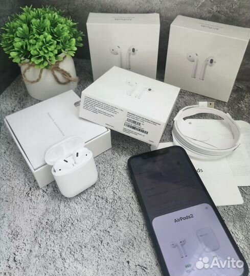 Аpple airpods 2 на чипе Huilian 247