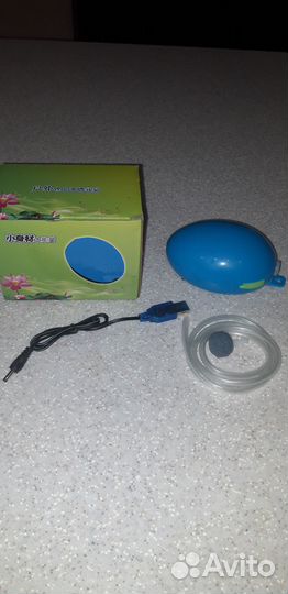 Компрессор для живца с аккумулятором и USB
