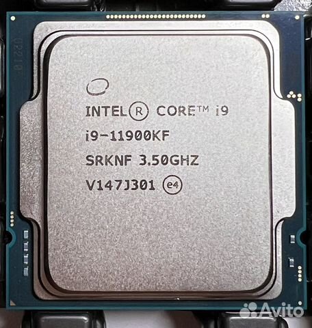 Intel core i9 11900KF новые купить в Москве | Электроника | Авито